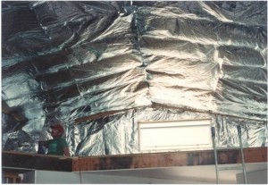 Steel building insulation